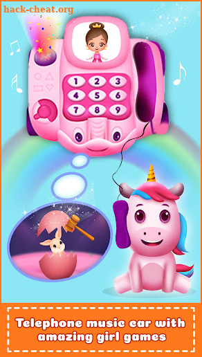 Baby Princess Car phone Toy screenshot