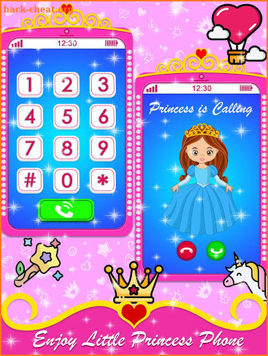 Baby Princess Phone - Princess Baby Phone Games screenshot