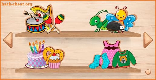 Baby Puzzles Wooden Blocks - baby games offline screenshot