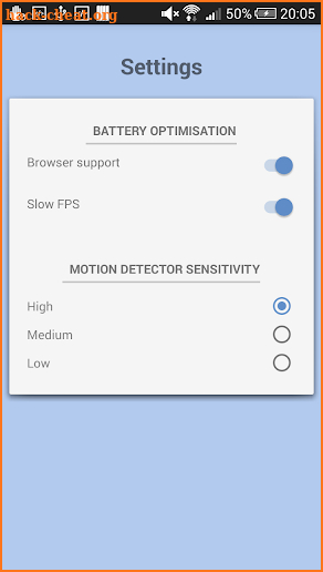 Baby Sleep Monitor screenshot