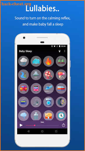 Baby Sleep - Sounds, Lullaby, and White noise screenshot