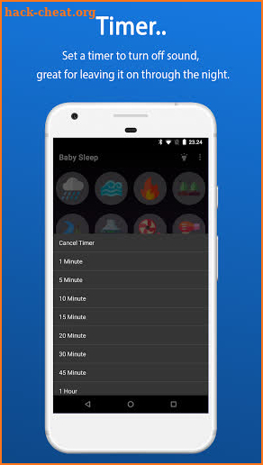 Baby Sleep - Sounds, Lullaby, and White noise screenshot