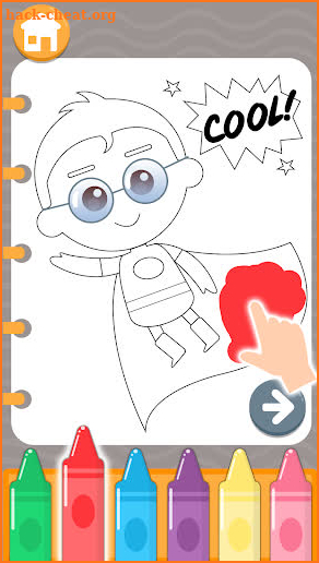 Baby Superhero Phone screenshot