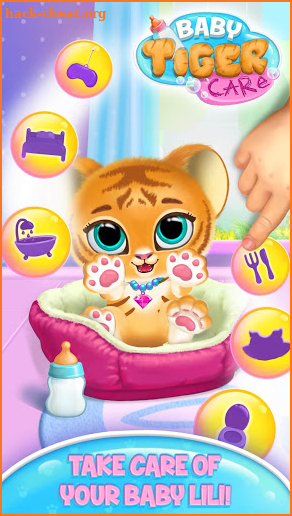 Baby Tiger Care - My Cute Virtual Pet Friend screenshot