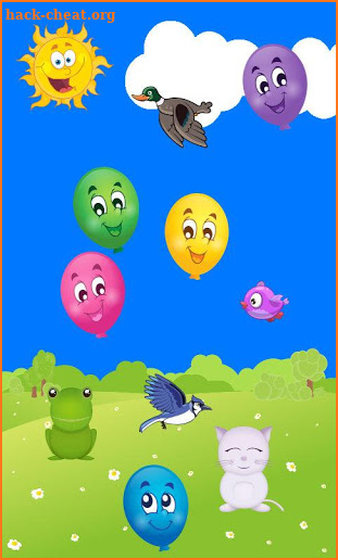 Baby Touch Balloon Pop Game screenshot