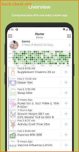 Baby Tracker: Newborn Growth screenshot