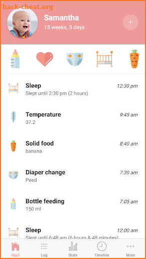 Baby Tracker - Newborn Log screenshot