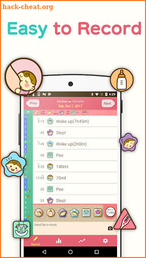 Baby Tracker - PiyoLog screenshot