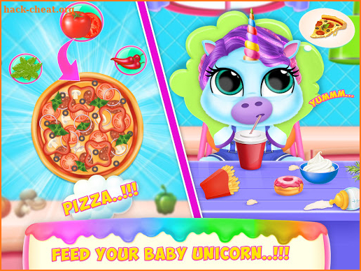 Baby Unicorn Pet Nursery - Care and Dress up screenshot