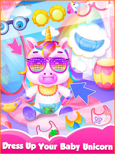 Baby Unicorn Pet Pony Care & Dress Up screenshot