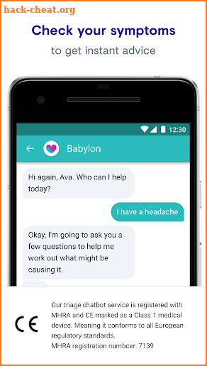 Babylon: online doctors & NHS GP at hand screenshot