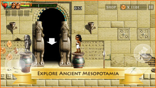 Babylonian Twins Platform Game screenshot