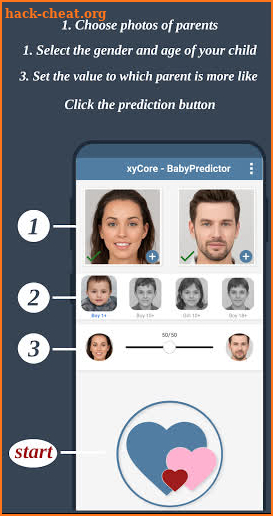 BabyPredictor - Generate your future baby face screenshot