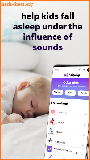 BabySleep - Sounds for sleep screenshot