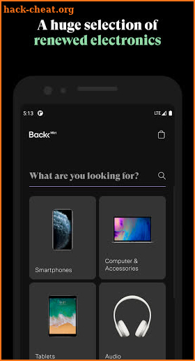 Back Market, buy refurbished electronics online screenshot