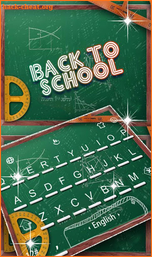 Back-To-School Keyboard Theme screenshot