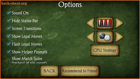 Backgammon screenshot