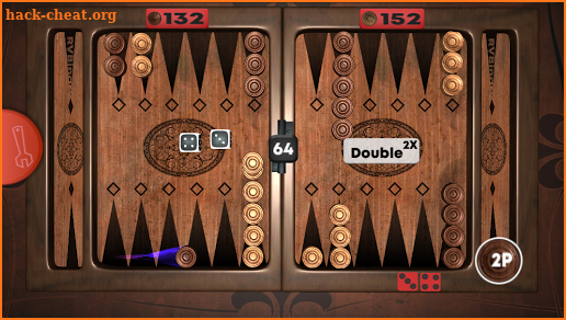 Backgammon with Dice roller 3D screenshot