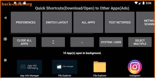 Background Apps and Process List: Find, close apps screenshot