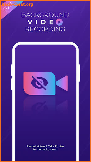 Background video recorder (BVR) – Camera Record screenshot