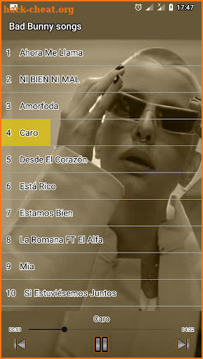 Bad bunny Caro - 2019 canciones screenshot