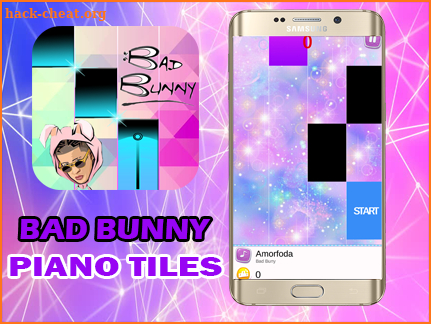 Bad Bunny Piano Magic screenshot