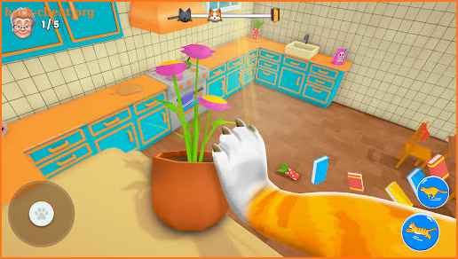 Bad Cat Simulator: Prank Gran screenshot