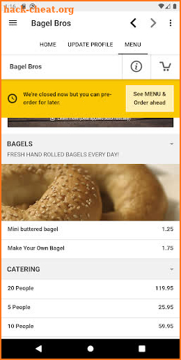 Bagel Bros screenshot