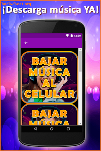 Bajar Musica al Celular Gratis MP3 Guia Rapido screenshot