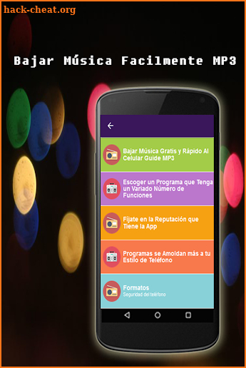 Bajar Musica Gratis y Rapido Al Celular Guide MP3 screenshot