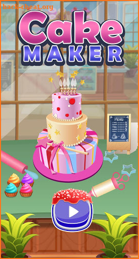 Bake Cake Maker Dessert Kitchen Chef screenshot