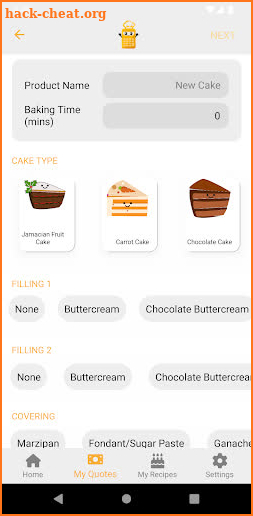 Bake-ulator screenshot