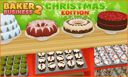 Baker Business 2: Cake Tycoon - Christmas Edition screenshot