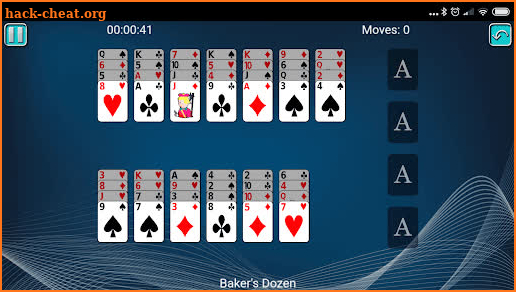 Baker's Dozen Solitaire screenshot