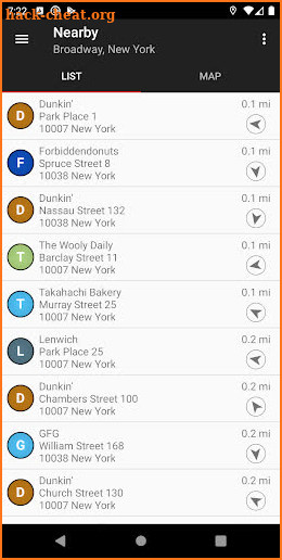 Bakery Finder Worldwide screenshot