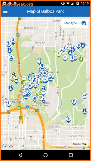 Balboa Park App screenshot
