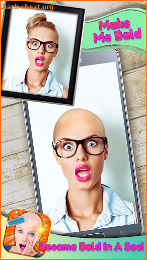 Bald Head ∘ Selfie Face App screenshot