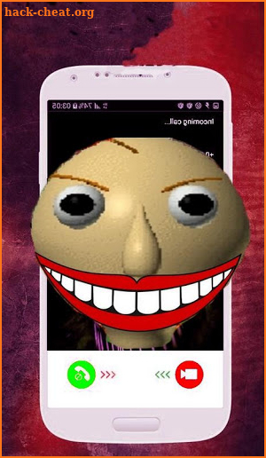 Baldi Basics video call - prank screenshot