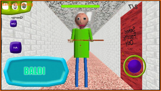 Baldi Boss Run adventure Game screenshot