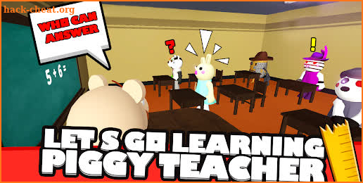 Baldi Piggy Mode Basics School screenshot