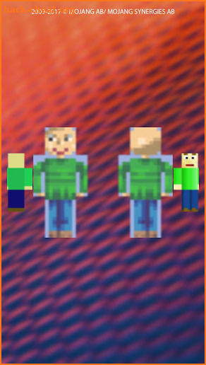 Baldi skins for MCPE screenshot