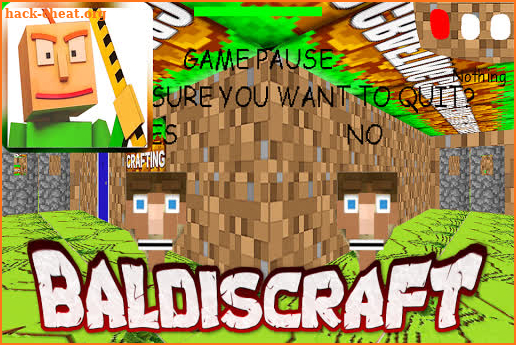 baldiicraft : Scary Teacher Mod screenshot