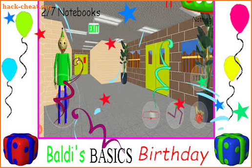 Baldi's Basics Birthday Bash Party screenshot