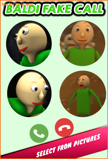 Baldi's Basics Calling Simulation screenshot