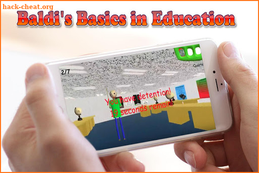 Baldi's Basics in Education and Learning crazy!! screenshot