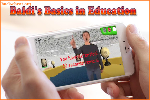 Baldi's Basics in Education and Learning crazy!! screenshot