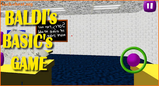 Baldi's basics robIox game screenshot