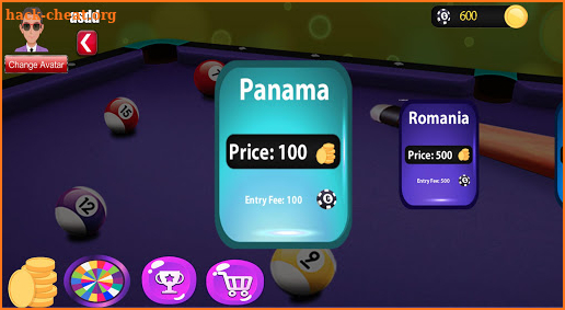 Balenci’s Pool Hall Online screenshot