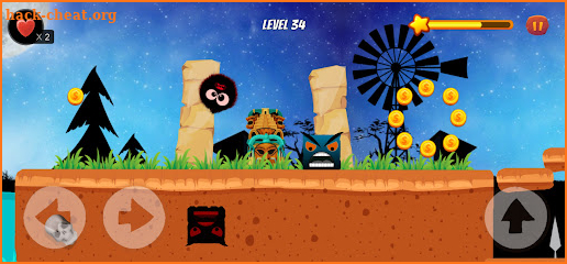 Ball Farm - Black and Red Ball screenshot