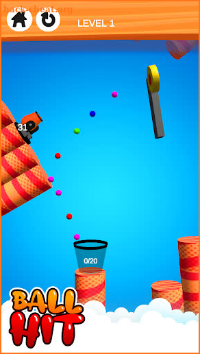 Ball Hit :Cannon games Shooter Master Blaster Hit screenshot